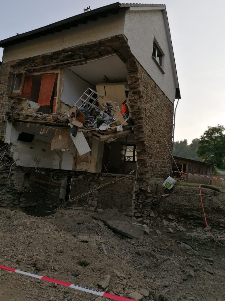 Zerstörtes Haus in Kirchsahr
