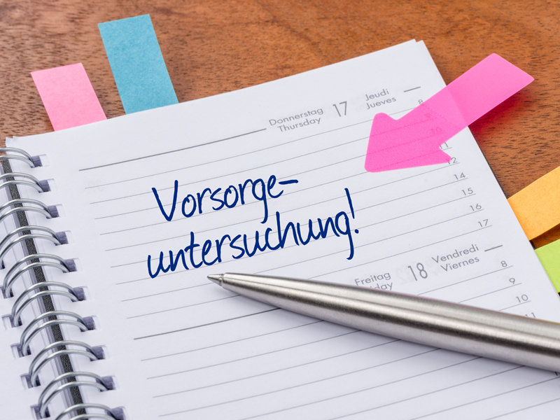 Termin Vorsorgeuntersuchung